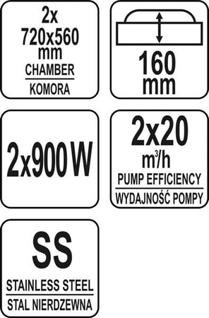 Doppelkammer-Verpackungsmaschine 450x600 | YG-09307