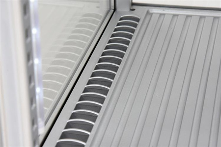 WITRYNA CHŁODNICZA 78L 42x38x96 SREBRNA | YG-05057