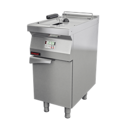 electric fryer 1x15l on closed cabinet base 700.FE-15f Kromet