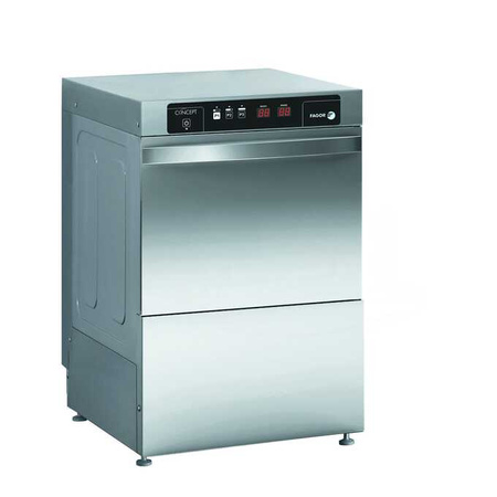 Zmywarka podblatowa do szkła EVO Concept | FAGOR CO-402 COLD SOFT DD