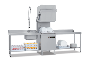 Spülmaschine mit Kapuze | Rotfuchs QQI 102 + Chemie