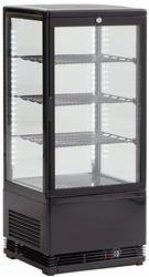 Witryna chłodnicza | cukiernicza | nablatowa | RT82BE (RT80B RT79 Black)