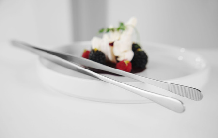 Pęseta z okrągłymi końcówkami, (L)305mm  | HENDI 680193