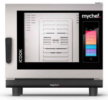 Gas combi oven | automatic washing system | 6xGN1/1 | 13 kW | Mychef iCook 061G