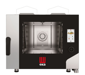 Piec konwekcyjno - parowy Millennial Touch Screen BAKERY 4 x 600 x 400 gazowy, z bezpośrednim natryskiem, ekranem dotykowym z systemem myjacym i sondą HENDI MKF464GTS