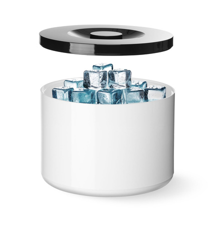 Pojemnik do lodu biały - podwójne ścianki 10 l HENDI 594759