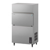 Kostkarka do lodu Hoshizaki IM-13W0PE-E | 116 kg/24h | chłodzona wodą | sanityzacja UVC | pompa spustowa | kostka sześcian | 28x28x32 mm