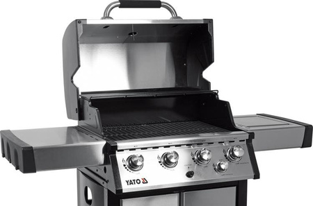GRILL GAZOWY 4+1 STAL NIERDZEWNA 17,5KW | YG-20013