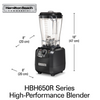 Blender barmański Tempest 1200W 1,8L WaveAction, Hamilton Beach HBH650R-CE