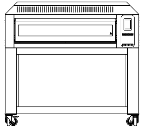 Piec elektryczny do pizzy | jednokomorowy | z podstawą | 16x30 cm | COMP - 1S L12 | RESTO QUALITY COMP - 1S L12