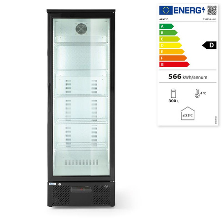 1-door beverage refrigerator 293L
