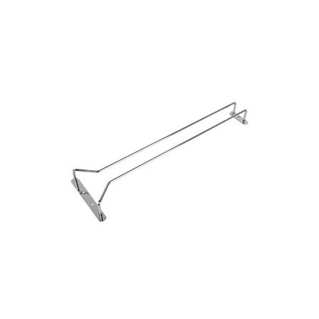 Wieszak na kieliszki, 1-rzędowy, chromowany, L 400 mm STALGAST 478010