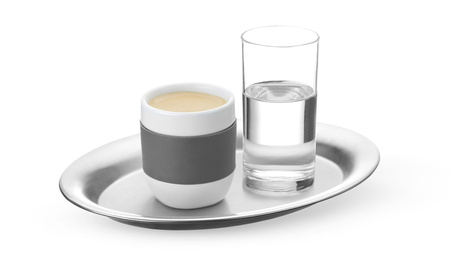 Taca do serwowania kawy owalna 200x140 mm HENDI 405000