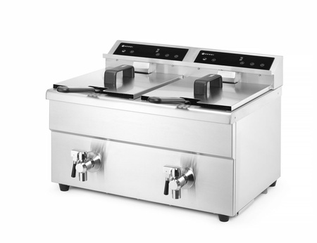 Frytownica indukcyjna Kitchen Line 2x8l HENDI 215029