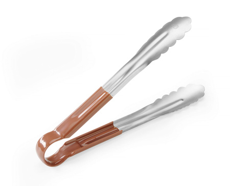 Szczypce do serwowania HACCP 250 mm Brązowy | HENDI 171929