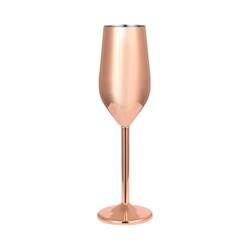 Zestaw 2 kieliszków do szampana, miedzianych, V 2x0.21 l STALGAST 472210