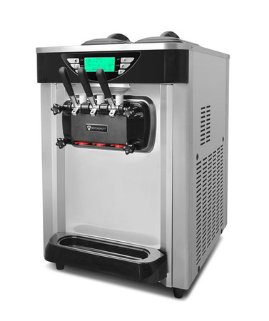 Maszyna do lodów włoskich RQBJP289S  |  pompa napowietrzająca | 2x6 l