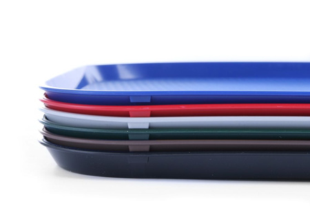 Taca z polipropylenu - FAST FOOD 350x450 brązowa | HENDI 878842