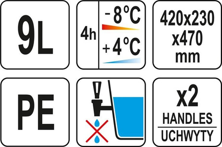 TERMOS Z KRANEM 9,4L | YG-09249