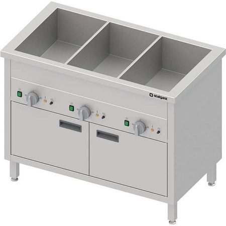 Stationary bemar,with cabinet,three compartment ( N ) STALGAST MEBLE 982316108