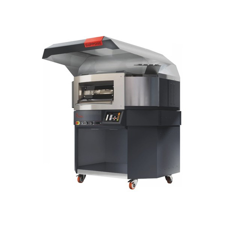 Piec do pizzy elektryczny obrotowy Cuppone Alpha | rotacyjny | jednokomorowy | 8x30 |  AO110/1TS