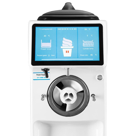 Maszyna do lodów włoskich RQ16ERLWF | 1 smak | pompa napowietrzająca | nocne chłodzenie | duży wyświetlacz | nastawna | 6l