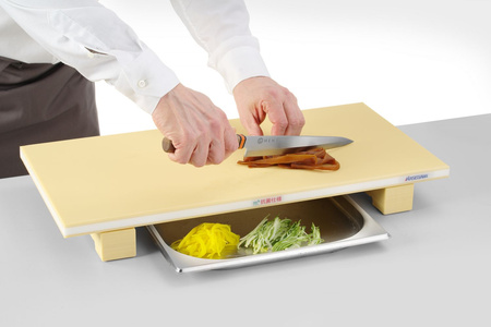 Podstawka pod deskę do sushi, 45×50×300 mm, Hasegawa, beżowy, 300x50x(H)45mm  | 513828