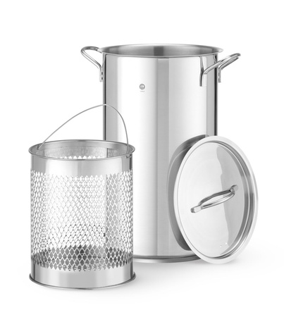 Garnek do szparagów XL - średnica 16cm x 28 cm (h) HENDI 833100