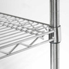 Chrome storage rack 4 shelves 1220x455x1800mm STALGAST 680122