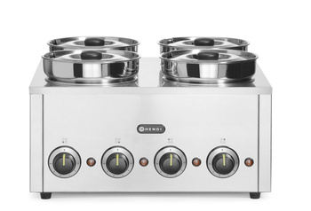 Bemar Thermosystem 4, HENDI, 16L, 220-240V/800W, 506x509x(H)298mm 201466