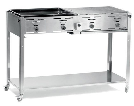 HENDI 154908 Grill-Master Quattro Gasgrill