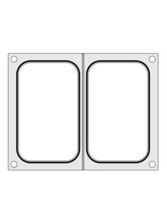 Hendi sealing matrix for two trays 178x113 mm HENDI 805589