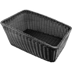 Kosz bufetowy na pieczywo, czarny, 290x440 mm STALGAST 361208