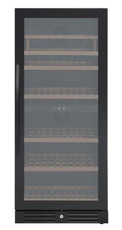 Winiarka | chłodziarka do wina | dwustrefowa | 345 l | na 90 butelek | 595x680x1392 mm | SV104B
