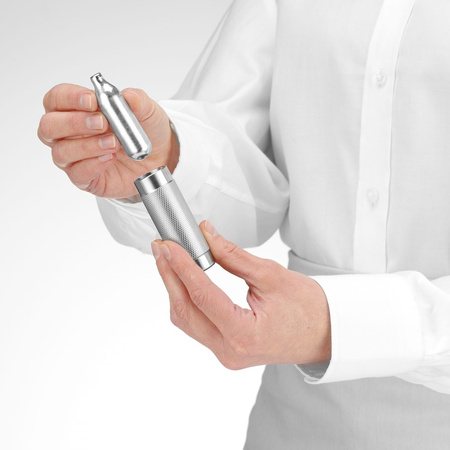 Syfon do bitej śmietany Profi Line ze stali nierdzewnej, 0,5l HENDI 588017