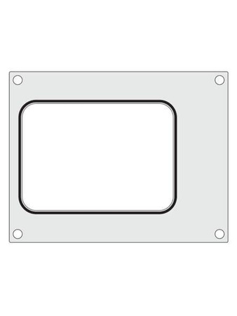 Hendi sealing matrix for tray 187x137 mm without division HENDI 805664