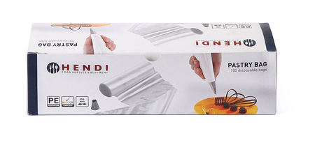 Worki do szprycowania jednorazowe HACCP, o wym. 445x220 mm, ro HENDI 557112