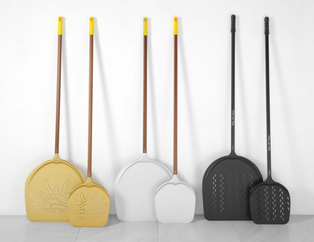 Łopata do pizzy aluminiowa ITALIA 3D - perforowana HENDI 617809