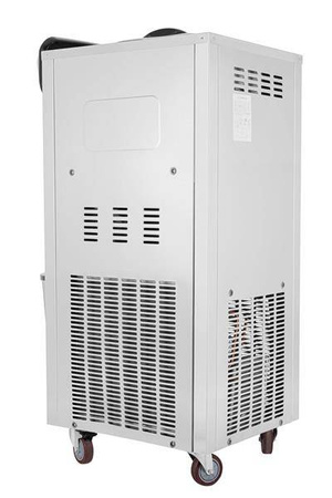 Maszyna do lodów włoskich | automat do lodów soft | 2 smaki + mix | wolnostojąca | 2x7,2 l