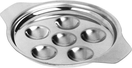 Plate for 6 snails set of 3 pcs. HENDI 402023