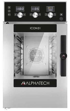 Piec konwekcyjno-parowy ICCT061E | 6x GN 1/1 | ICON51 Alphatech by Lainox  | sterowanie elektroniczne