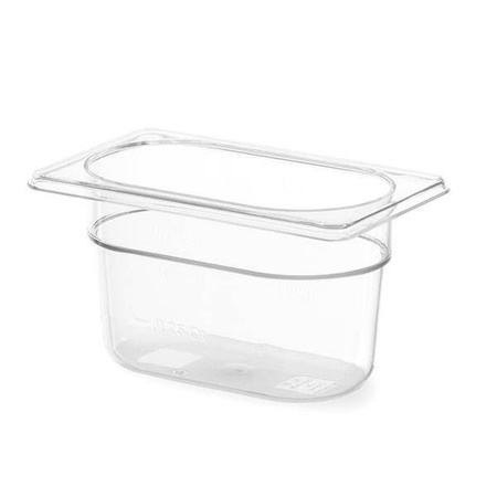 GN container in polycarbonate, 1/9-100mm HENDI 861820