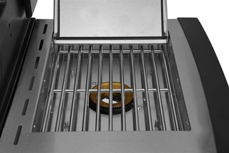 GRILL GAZOWY 4+1 STAL NIERDZEWNA 17,5KW | YG-20013
