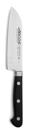Nóż Santoku ze szlifem kulowym, seria ÓPERA, Arcos, czarny, (L)262mm HENDI 226900