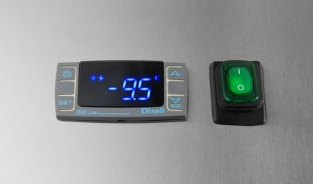 Szafa mroźnicza 1-drzwiowa cukiernicza, 413L, 230V/557W, 710x800x(H)2100mm | 237816