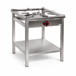 Taboret gazowy Egaz • 6,5 kW (gaz płynny) • 1 pal. • 600×600×850 mm • TGO-107.III-G30
