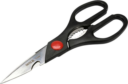 NOŻYCZKI KUCHENNE  Z OTWIERACZEM I DZIADKIEM DO ORZECHÓW | YG-02365