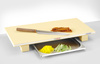 Podstawka pod deskę do sushi, 45×50×300 mm, Hasegawa, beżowy, 300x50x(H)45mm  | 513828