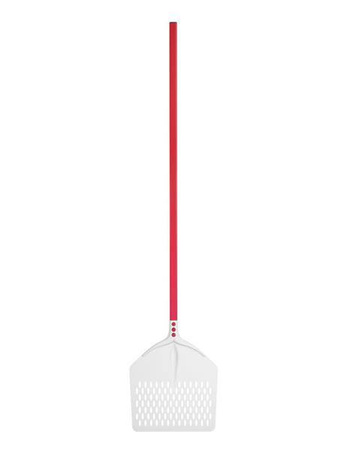 Łopata do pizzy kwadratowa perforowana 330x330 mm - 1200 mm HENDI 617366