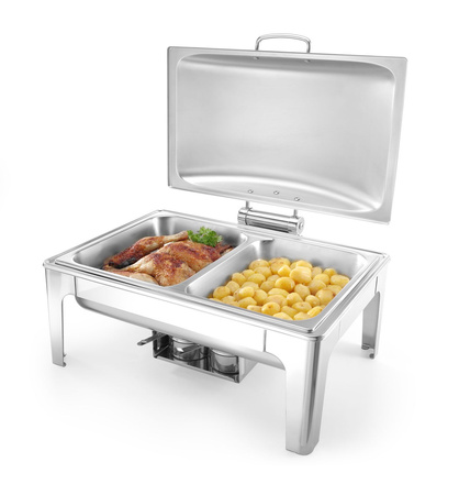 Podgrzewacz na pastę, matowy, GN1/1 HENDI 470251